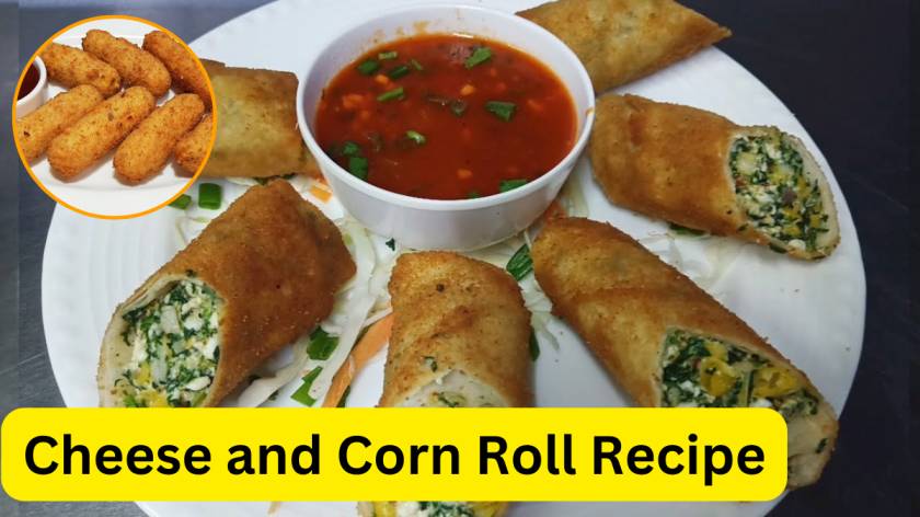 Cheese Corn Roll Recipe